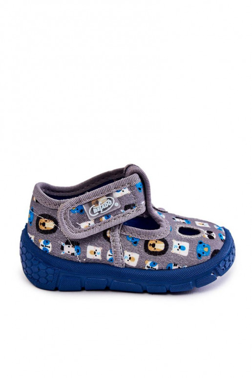 Batai/šlepetės Befado pilkos spalvos