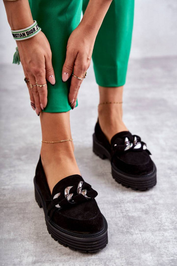 Zomšiniai juodos spalvos...