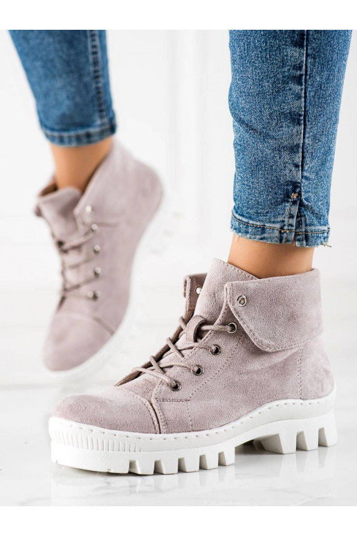 Šviesiai violetinės spalvos moteriški...