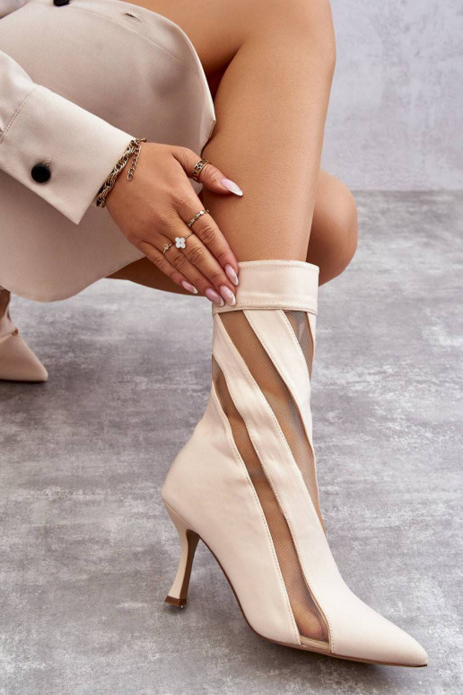 Smėlio spalvos aulinukai Deyna su...