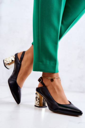 Juodos spalvos bateliai su... 2