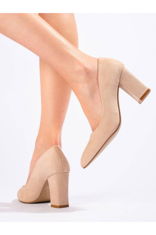 Aukštakulniai smėlio spalvos Shelovet