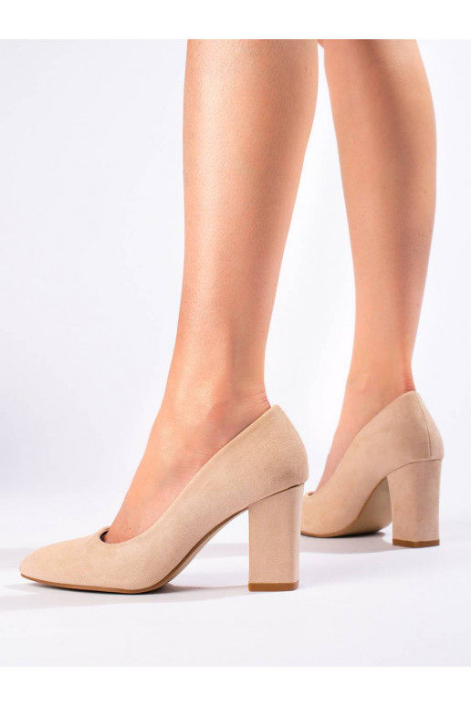 Aukštakulniai smėlio spalvos Shelovet