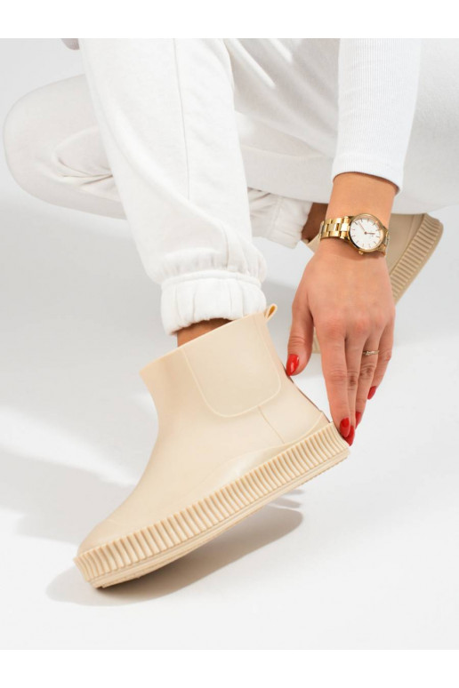 guminiai batai smėlio spalvos Shelovet