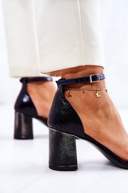 Bateliai su kulniukais Juodos ir...