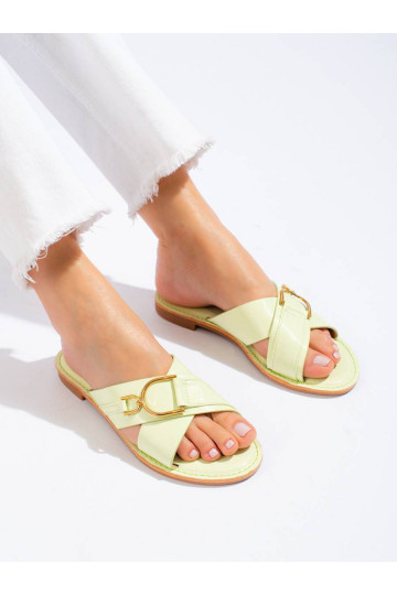 Moteriškos šlepetės žalios... 2