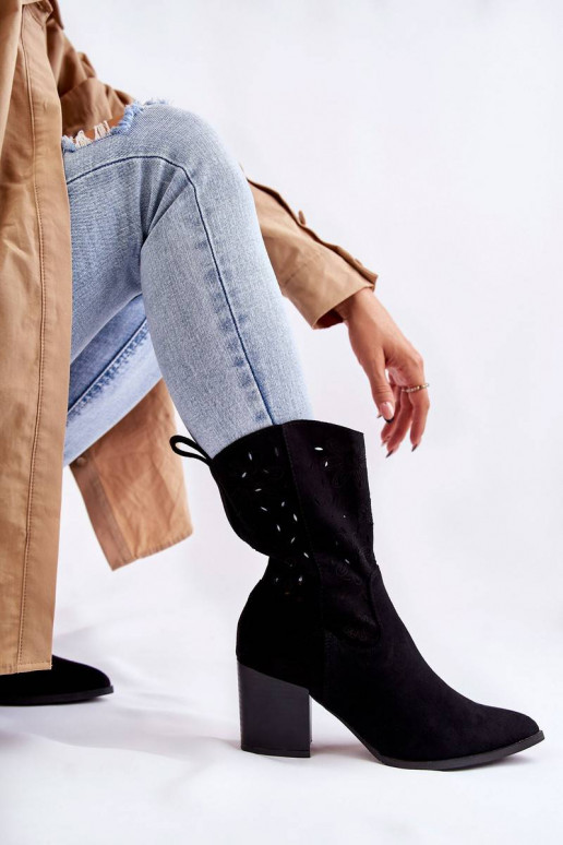 kaubojiško stiliaus zomšiniai...