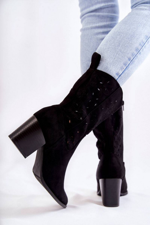 kaubojiško stiliaus zomšiniai...