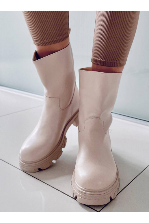 Moteriški auliniai batai JOWITA BEIGE