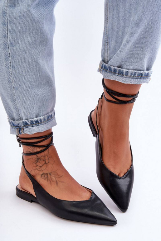 Balerinos su kaspinėliais juodos...