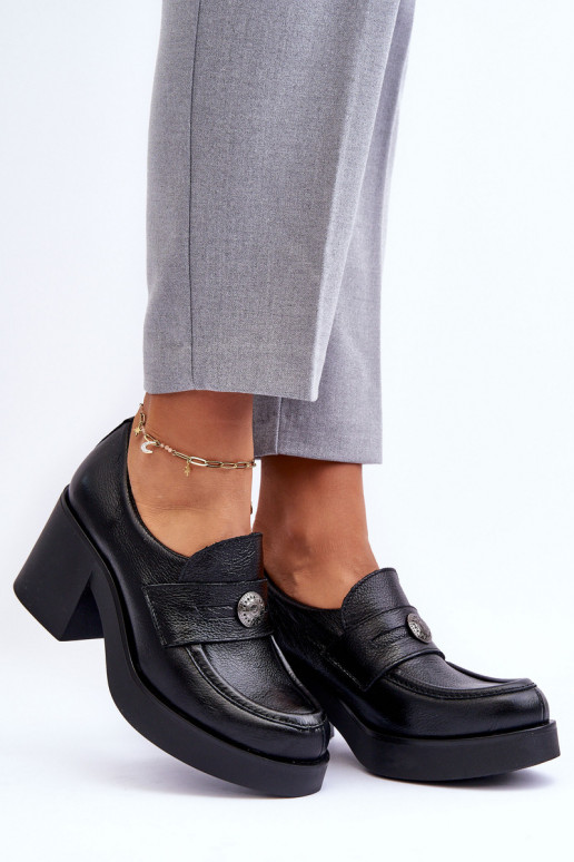 Batai su kulniukais juodos spalvos...