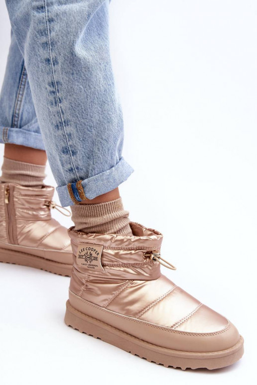 Šilti sniego batai Lee Cooper smėlio...