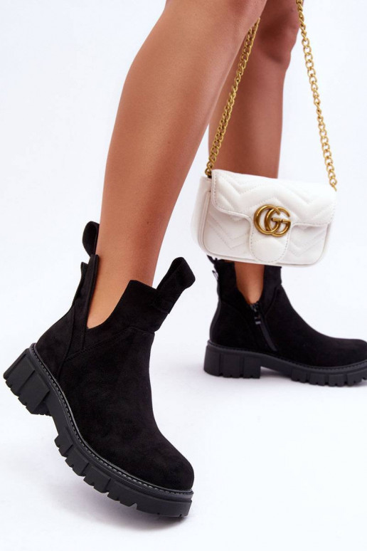 aulinukai Cut Out juodos spalvos Heaven