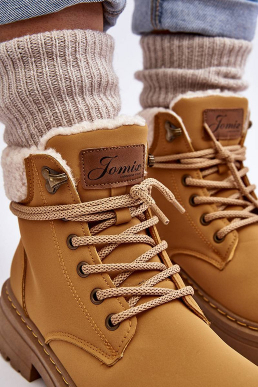 Batai su pašiltinimu rudos spalvos...