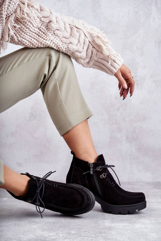 Zomšiniai aulinukai su dirželiais...