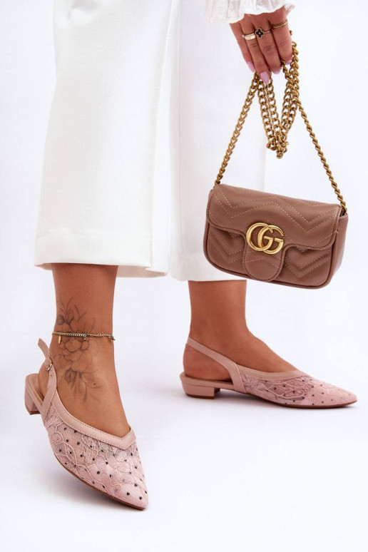 Balerinos su taškeliais rožinės...