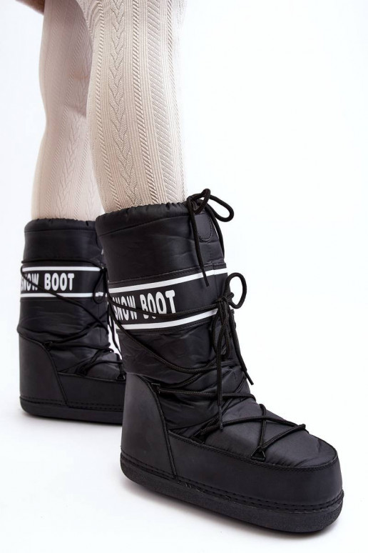 Sniego batai juodos spalvos Venila