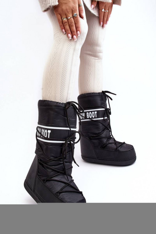 Sniego batai juodos spalvos Venila