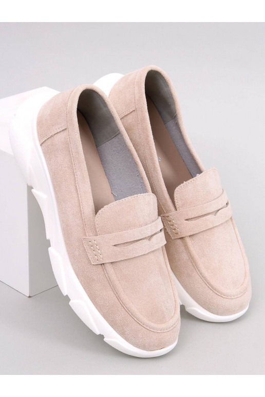 Mokasinai minkštu padu HICKS BEIGE