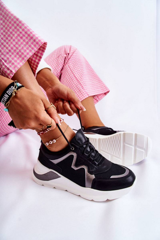 Sneakers modelio batai juodos spalvos...