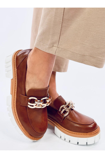 Mokasinai CATZ CAMEL rudos...