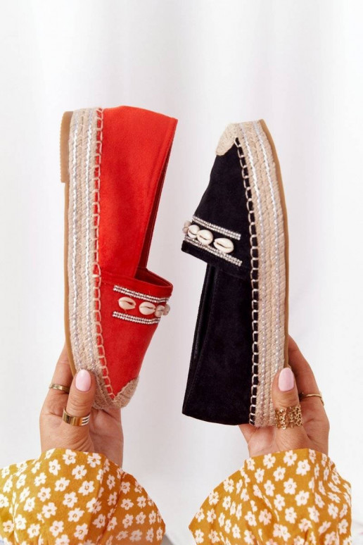 Espadrilės su platforma su...