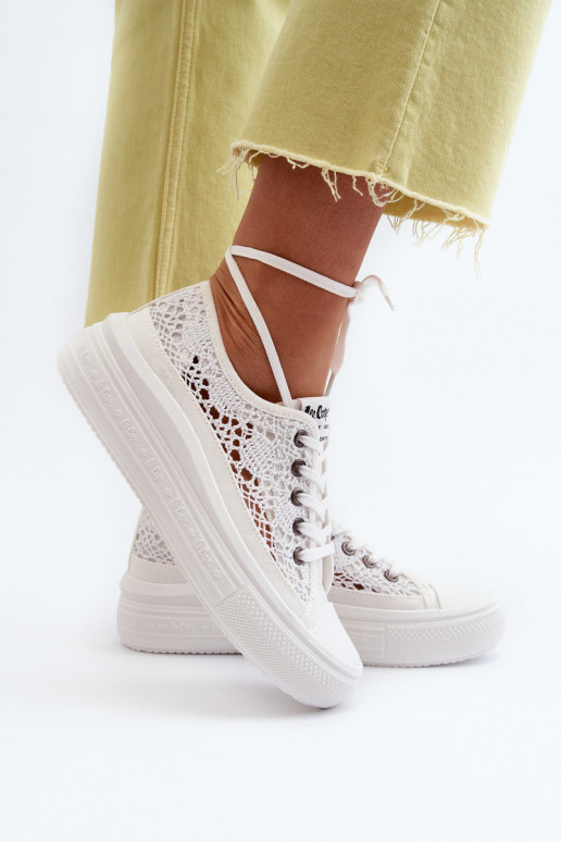 Laisvalaikio bateliai su nėrinių...