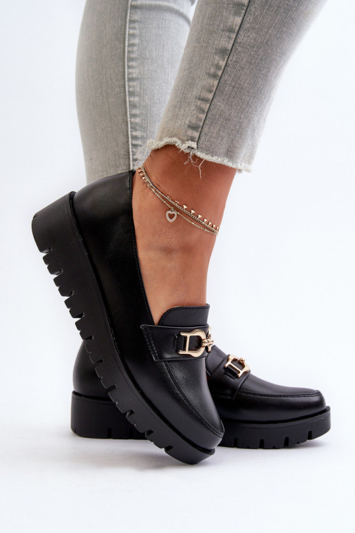 Moteriški mokasinai paaukšintu padu...