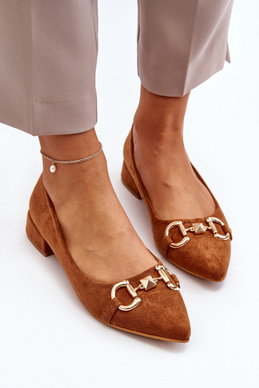 Bateliai Camel Ethere Suede