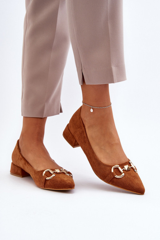 Bateliai Camel Ethere Suede