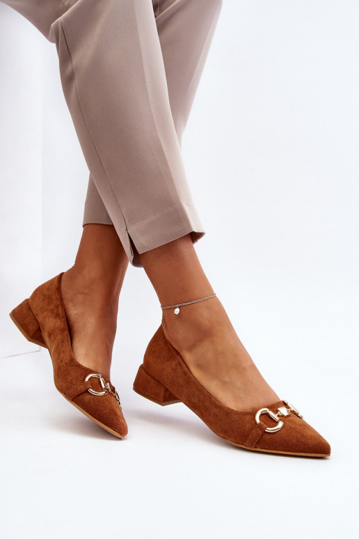 Bateliai Camel Ethere Suede