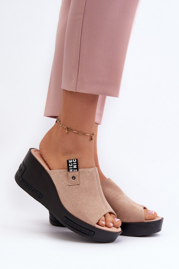 Moteriškos šlepetės smėlio... 2