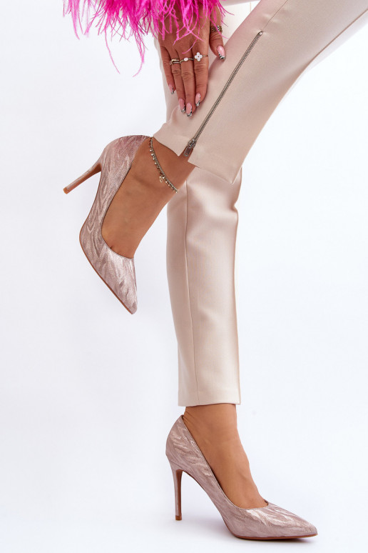 Aukštakulniai bateliai šampano...