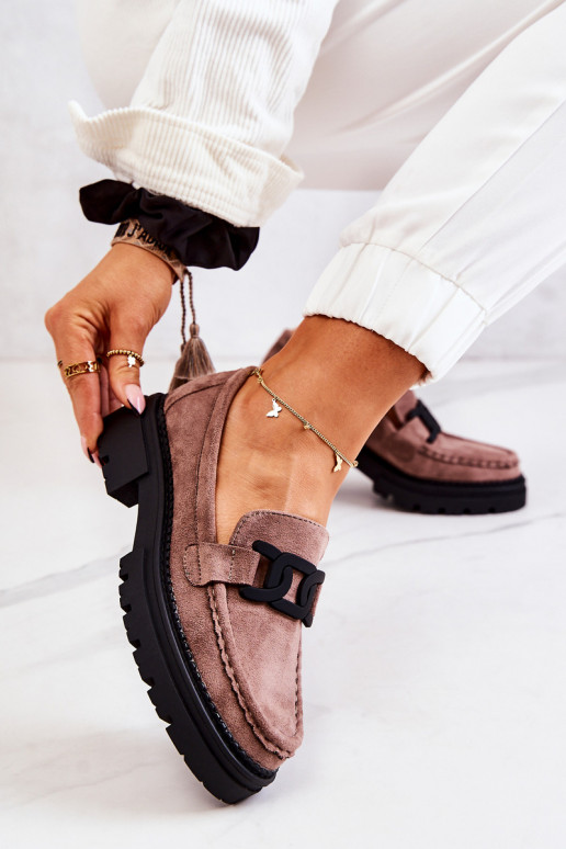 Zomšos batai su ornamentais La.Fi...