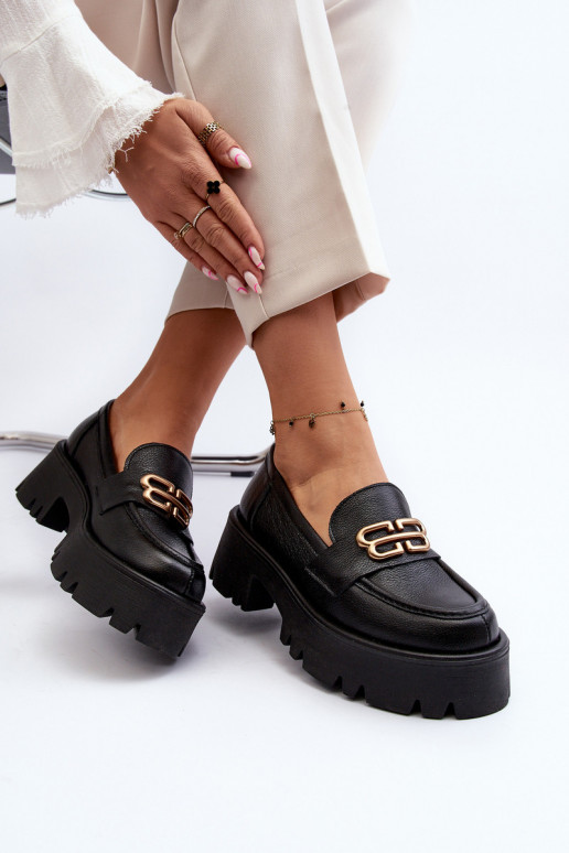 Zazoo mokasinai juodos spalvos