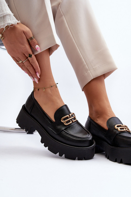 Zazoo mokasinai juodos spalvos