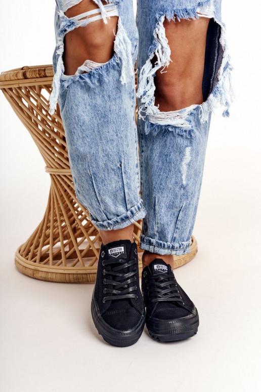 Moteriški batai su plačiais padais...