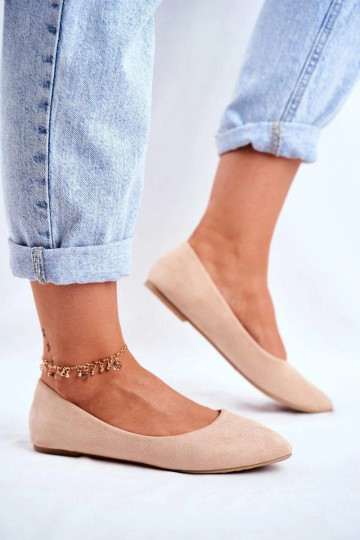 Zomšiniai batai smėlio spalvos 2