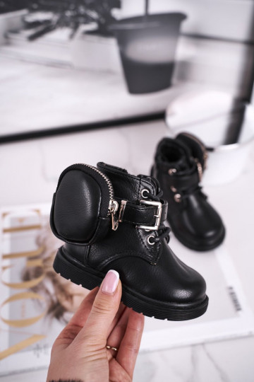 Šilti vaikiški batai juodos...