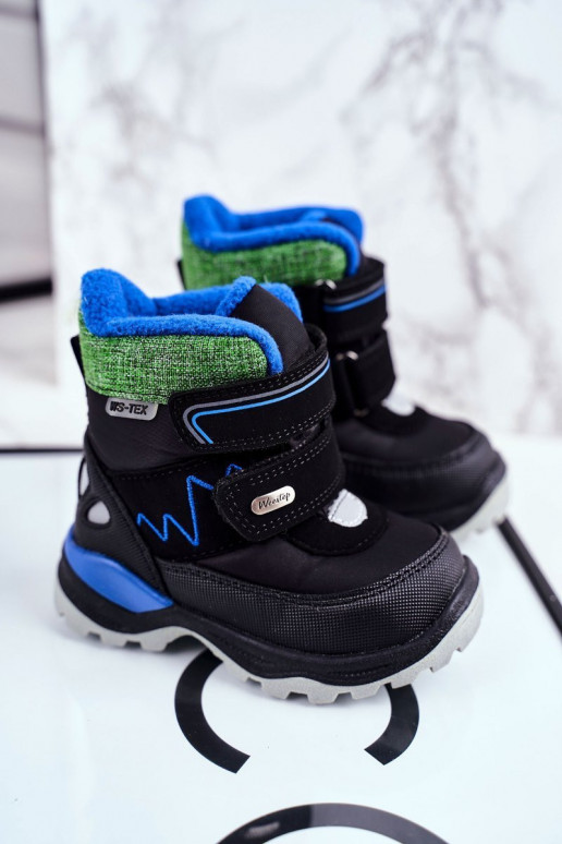 Šilti vaikiški batai su lipniais...