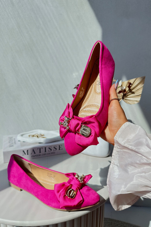 Moteriškos dirbtinio zomšo balerinos...