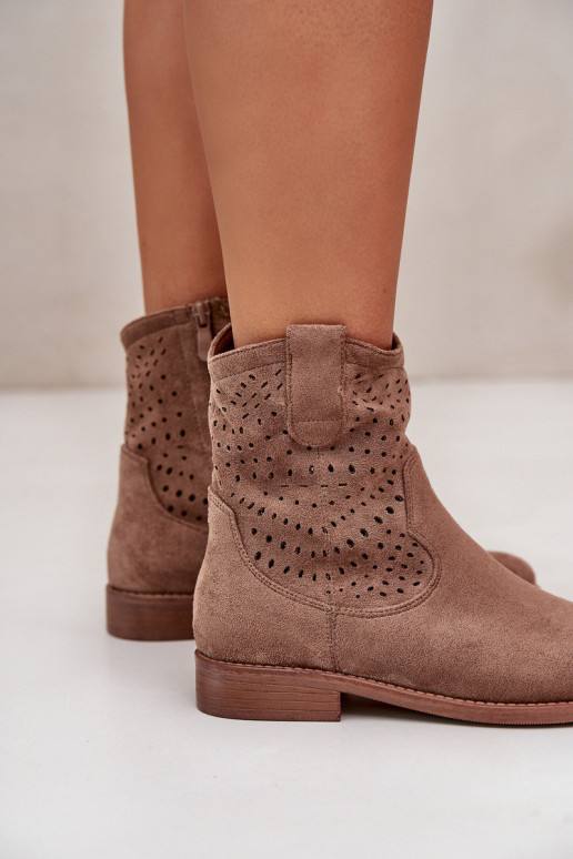 Moteriški ažūriniai aulinukai su...