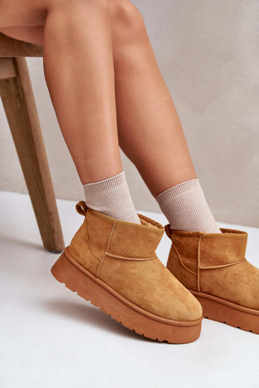 Žemi sniego batai su platforma,...