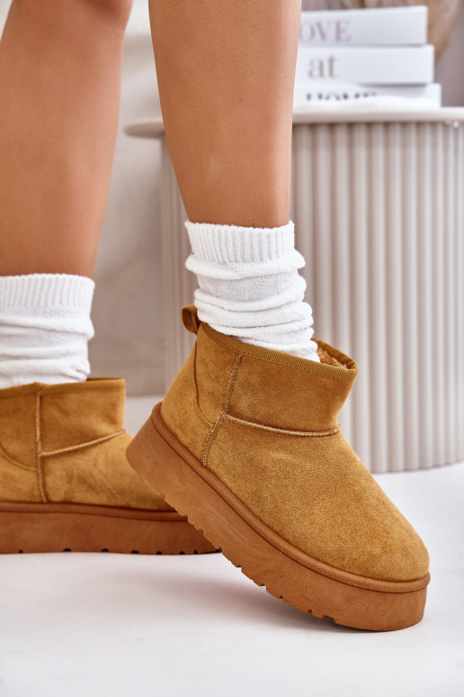 Žemi sniego batai su platforma,...