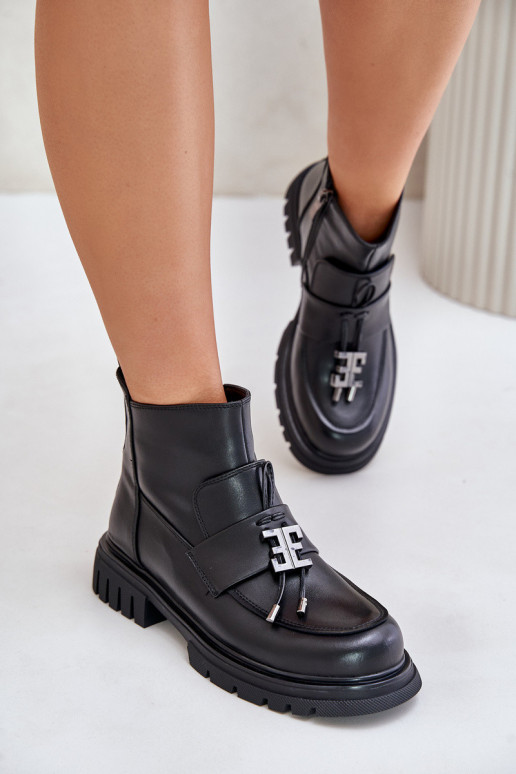 Odiniai aulinukai su ornamentais...