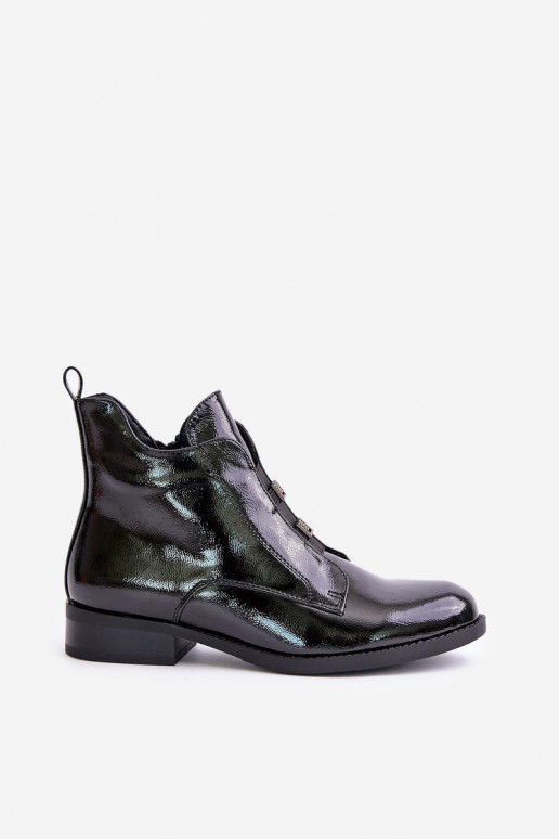 Ilgaauliai batai kaubojiško stiliaus,...