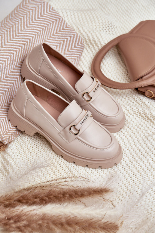 Smėlio spalvos klasikinio stiliaus...