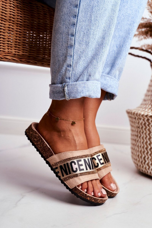 Šlepetės su tviskančiomis akutėmis,...