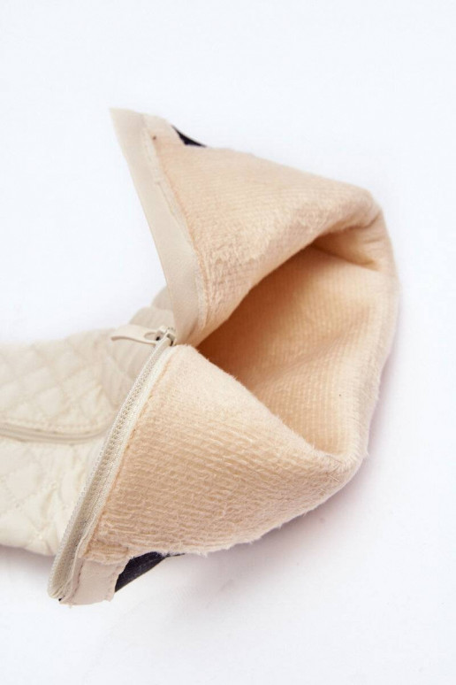 dygsniuoti ilgaauliai batai su...