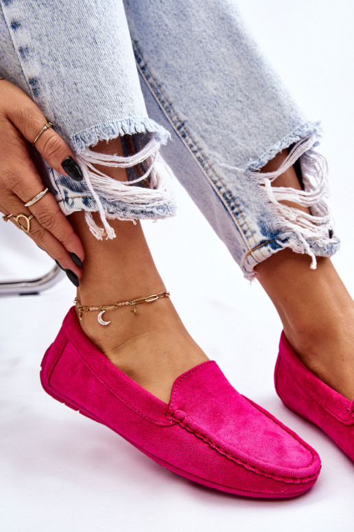 Moteriški rožiniai zomšiniai...